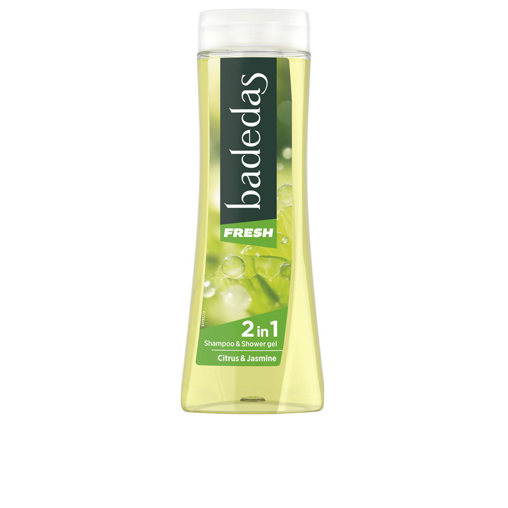 Gel de ducha + champú FRESH 2 en 1 CÍTRICOS Y JAZMÍN 600 ml