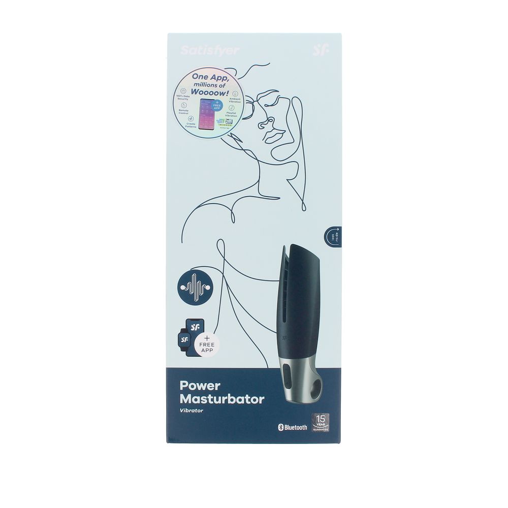 SATISFYER POWER MASTURBATOR vibrator 1 pc