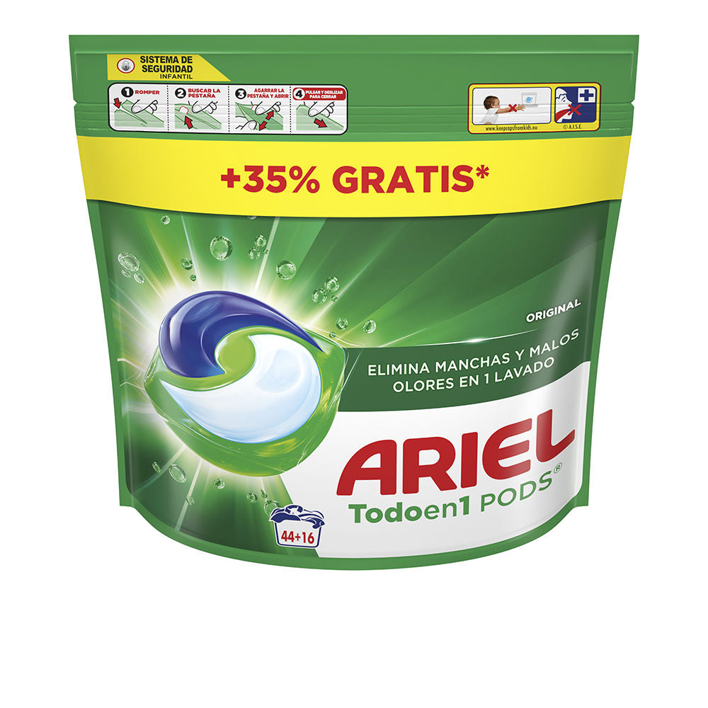 PODS ORIGINAL detergent 60 capsules