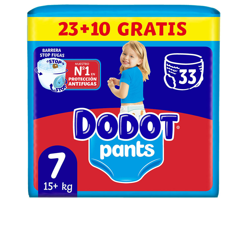 DODOT PANTS diaper-pants size 7 +17 kg 33 units