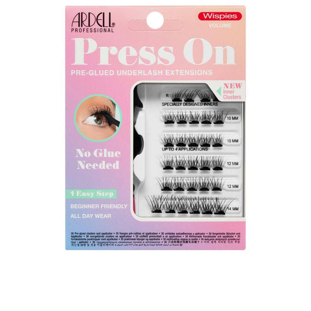 ARDELL PRESS ON pre-glued underlash extensions