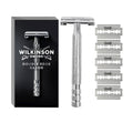 DOUBLE EDGE RAZOR machine + 6 refill blades (6 units)