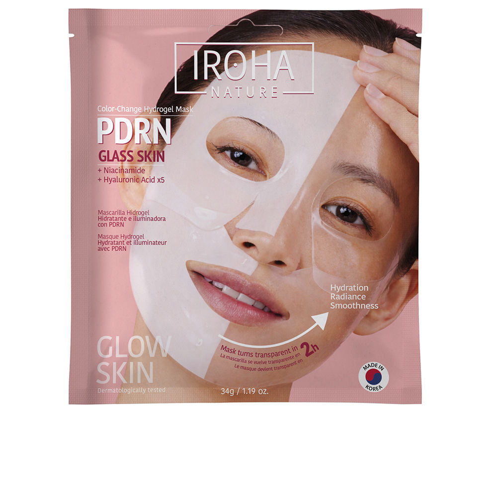 PDRN GLASS SKIN color change hydrogel mask 1 u