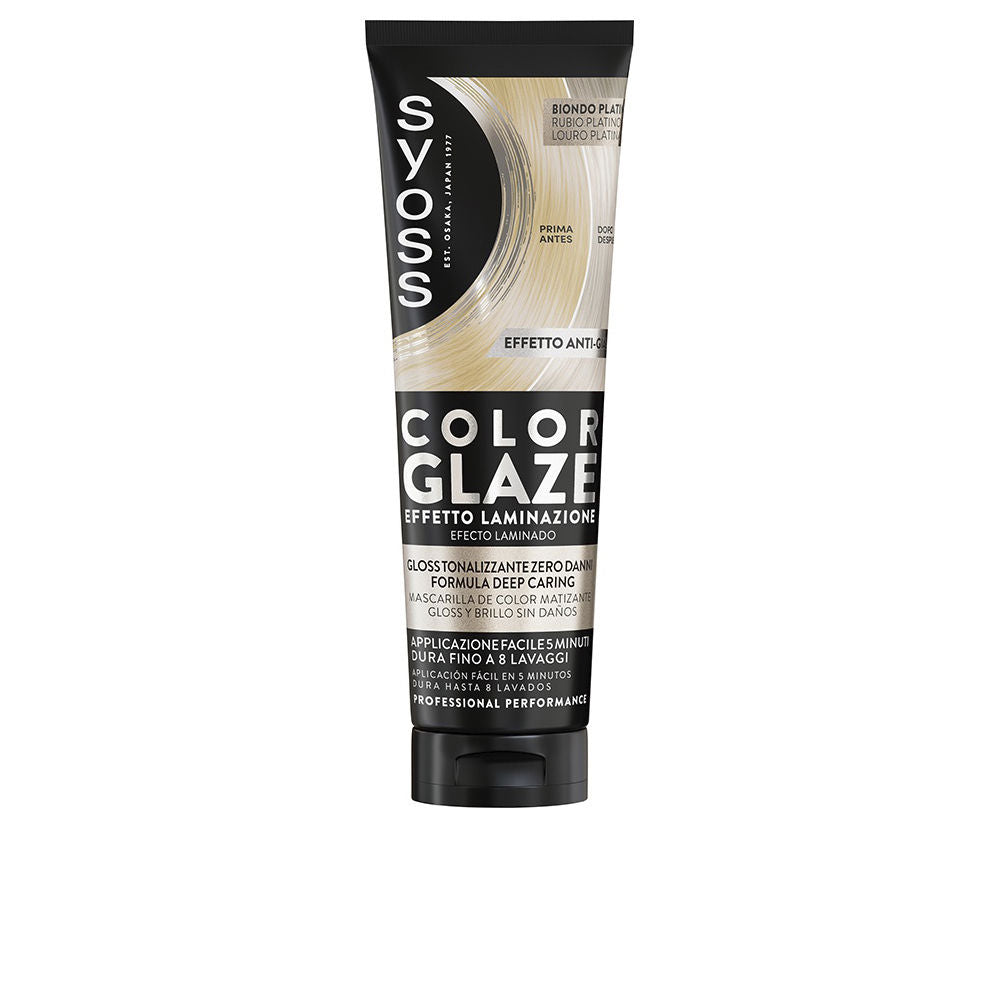 COLOR GLAZE mattifying color mask with laminated effect