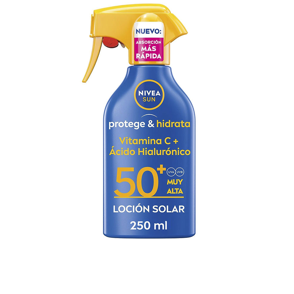 SUN PROTECTS &amp; HYDRATES sun lotion spray SPF50+ 250 ml