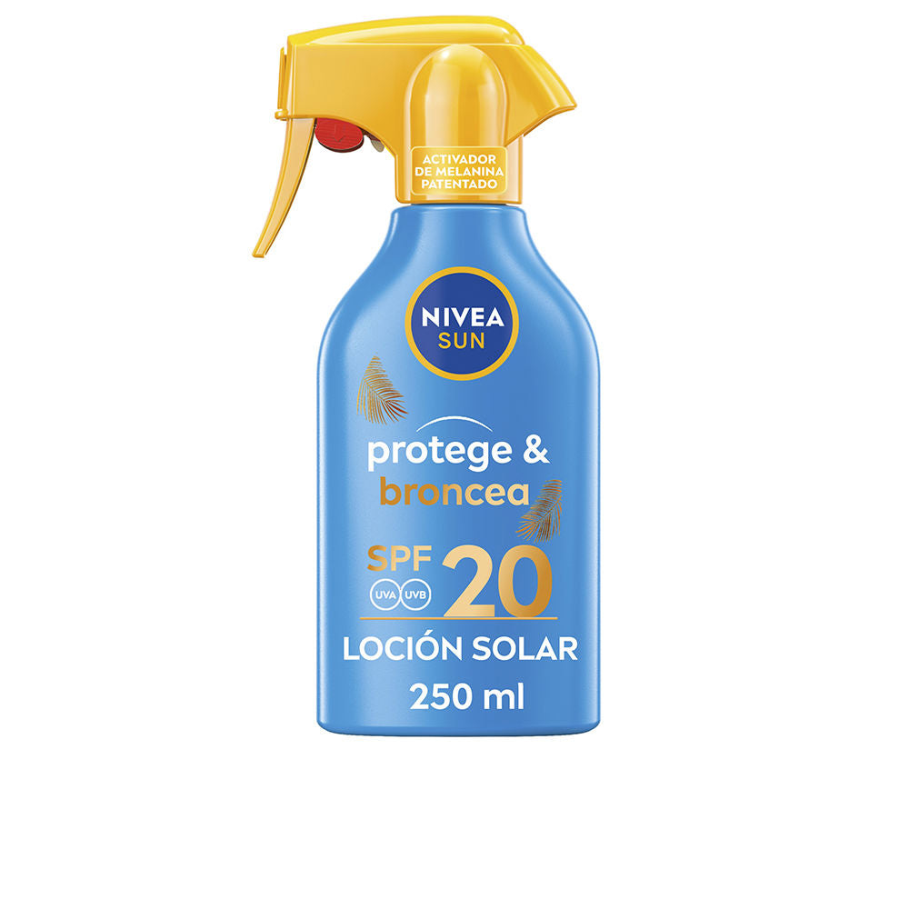 SUN PROTECTS &amp; BRONZE sun lotion spray SPF20 250 ml