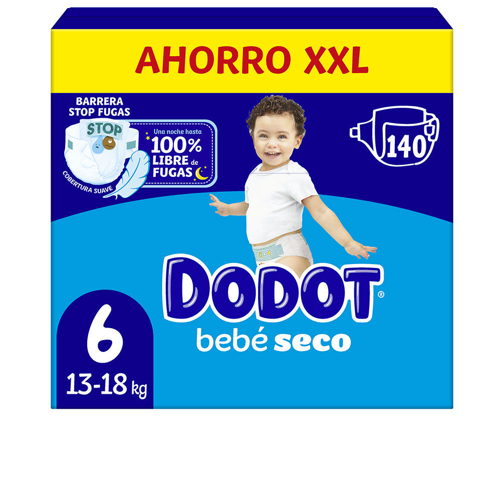 DODOT STAGES XXL size 6 diapers 13-18 kg 140 units
