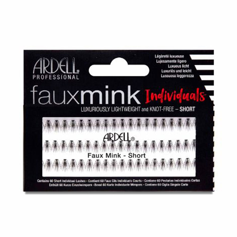 FAUX MINK pestañas individuales negras