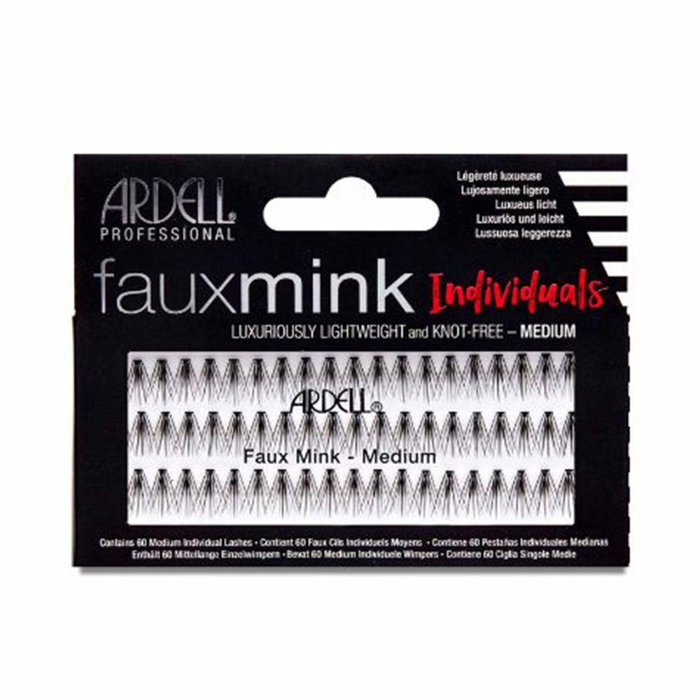 FAUX MINK pestañas individuales negras