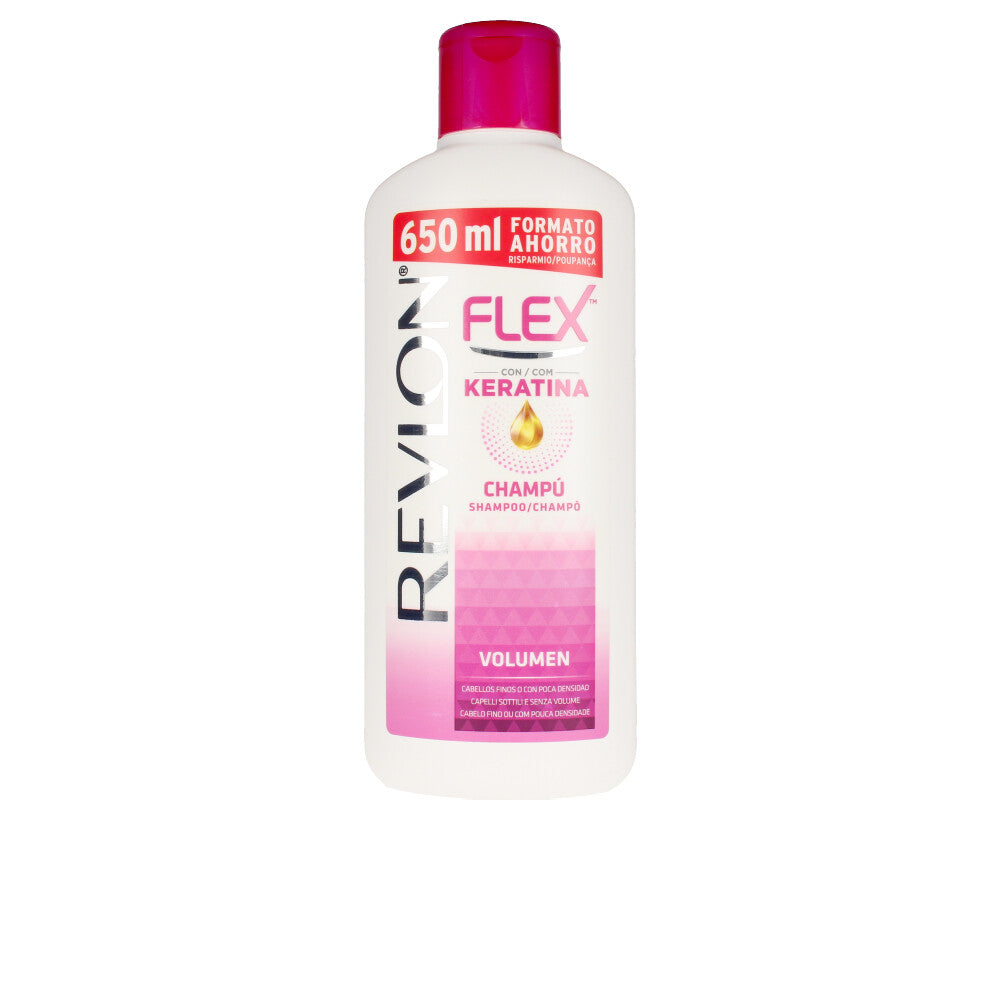 FLEX KERATIN thin hair volume shampoo 650 ml