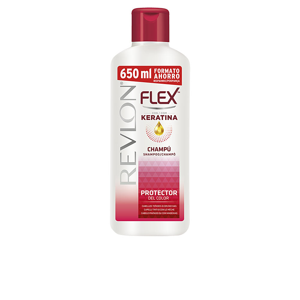 Champú protector colorante FLEX KERATIN 650 ml