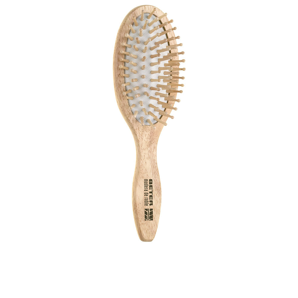 PNEUMATIC BRUSH with wooden bristles, Oak wooden handle 1 unit