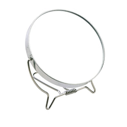 Double metal MIRROR x3 with folding support 12.2 cm 1 unit