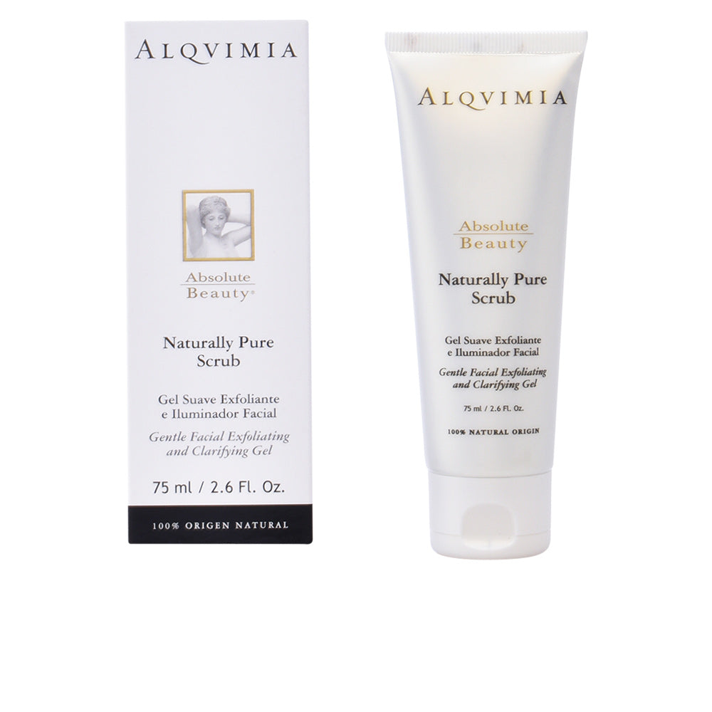 ABSOLUTE BEAUTY naturally pure scrub gentle facial gel 75 ml