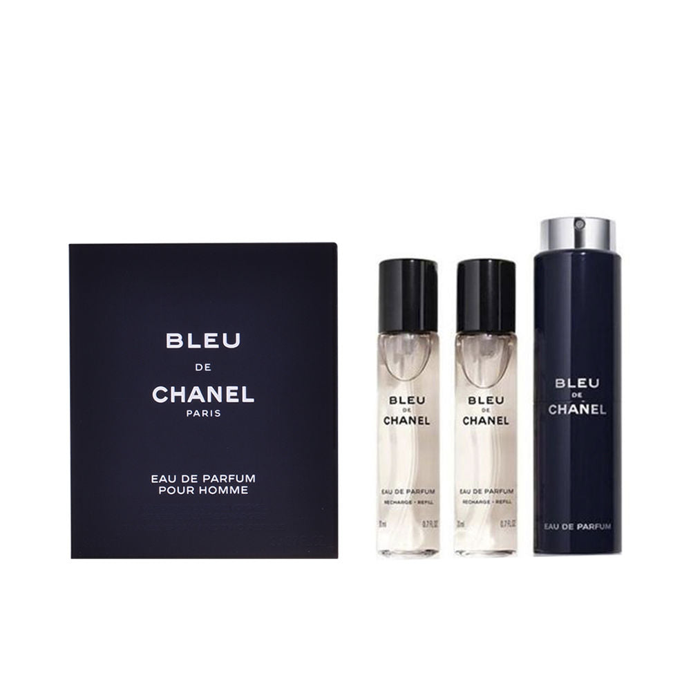 Spray de viaje recargable AZUL eau de parfum 3 x 20 ml
