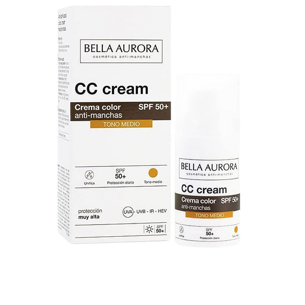 CC CREAM anti-manchas SPF50+